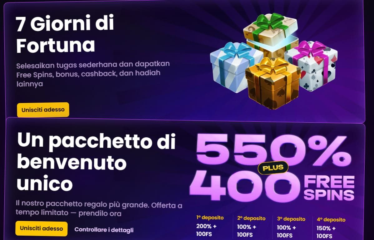 Bonus iWild Casino - Pacchetto di Benvenuto fino a €4.000 image 1